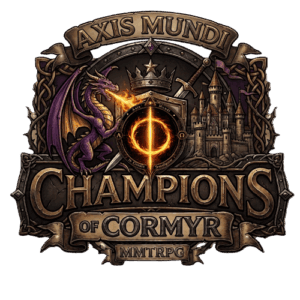 Axis Mundi, Champions of Cormyr, MMTRPG, Faerun, Forgotten Realms, D&D