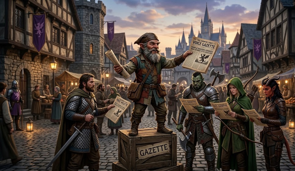 Cormyrs free voice gazette,champions of cormyr,axis mundi